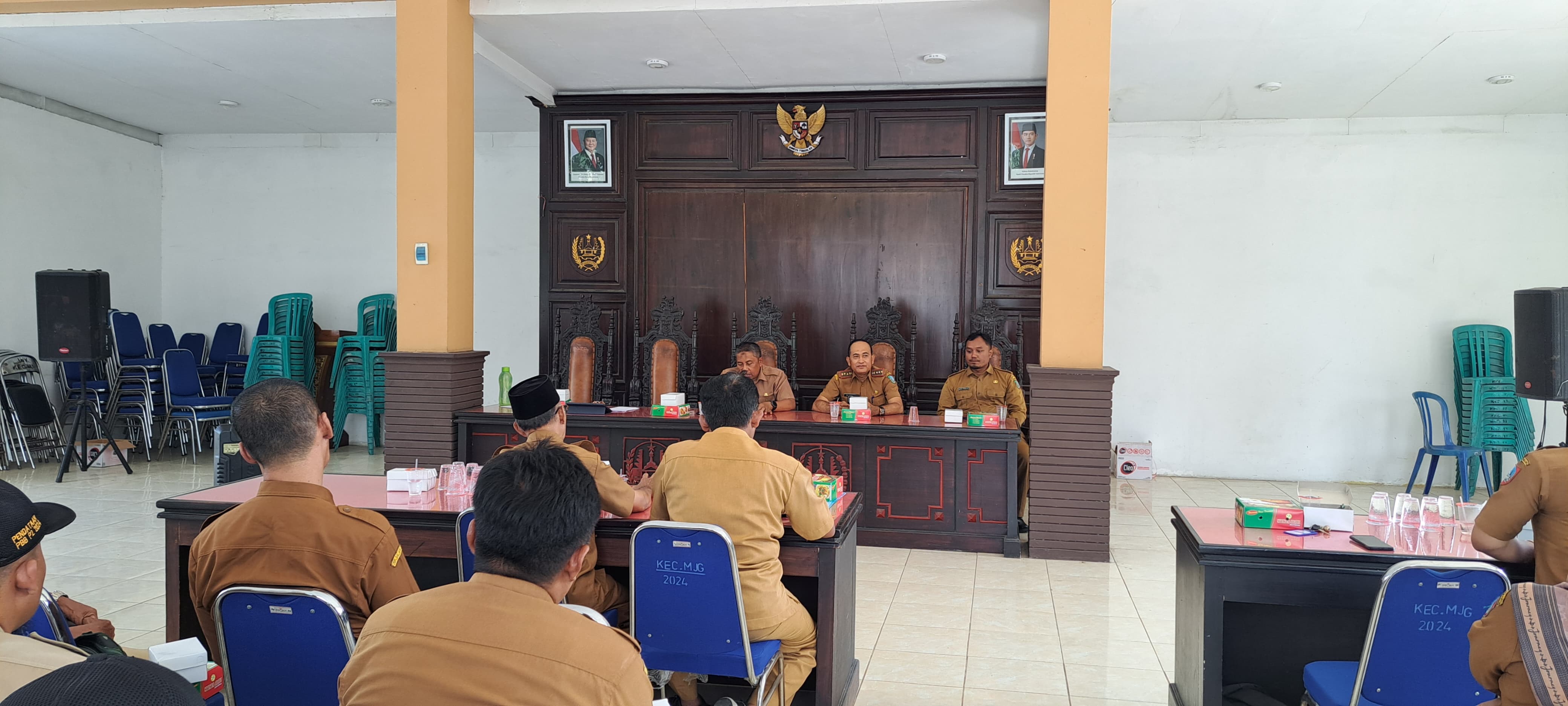 MONITORING DAN EVALUASI PBB-P2 BAPENDA JOMBANG  DI KECAMATAN MOJOAGUNG